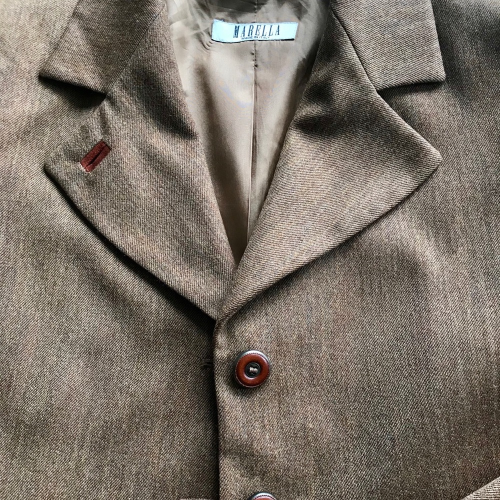 SOLD Marella Wool Riding Jacket - Picture 3 of 8